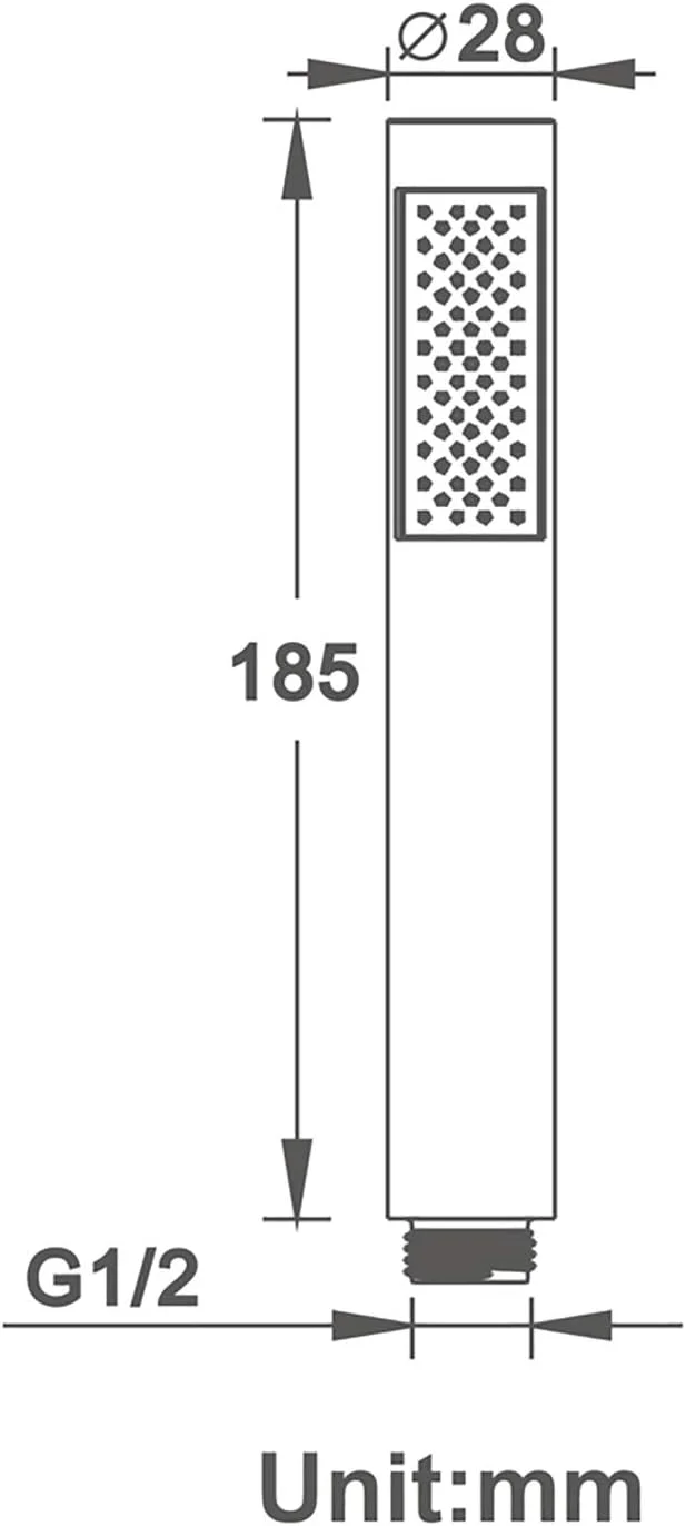 سردوش دستی استوانهای برنجی، سردوش صرفهجویی در آب با عملکرد تکحالته و خروجی آب سیلیکونی، طلایی تیتانیوم سردوش دستی استوانهای برنجی، سردوش صرفهجویی در آب با عملکرد تکحالته و خروجی آب سیلیکونی، طلایی تیتانیوم