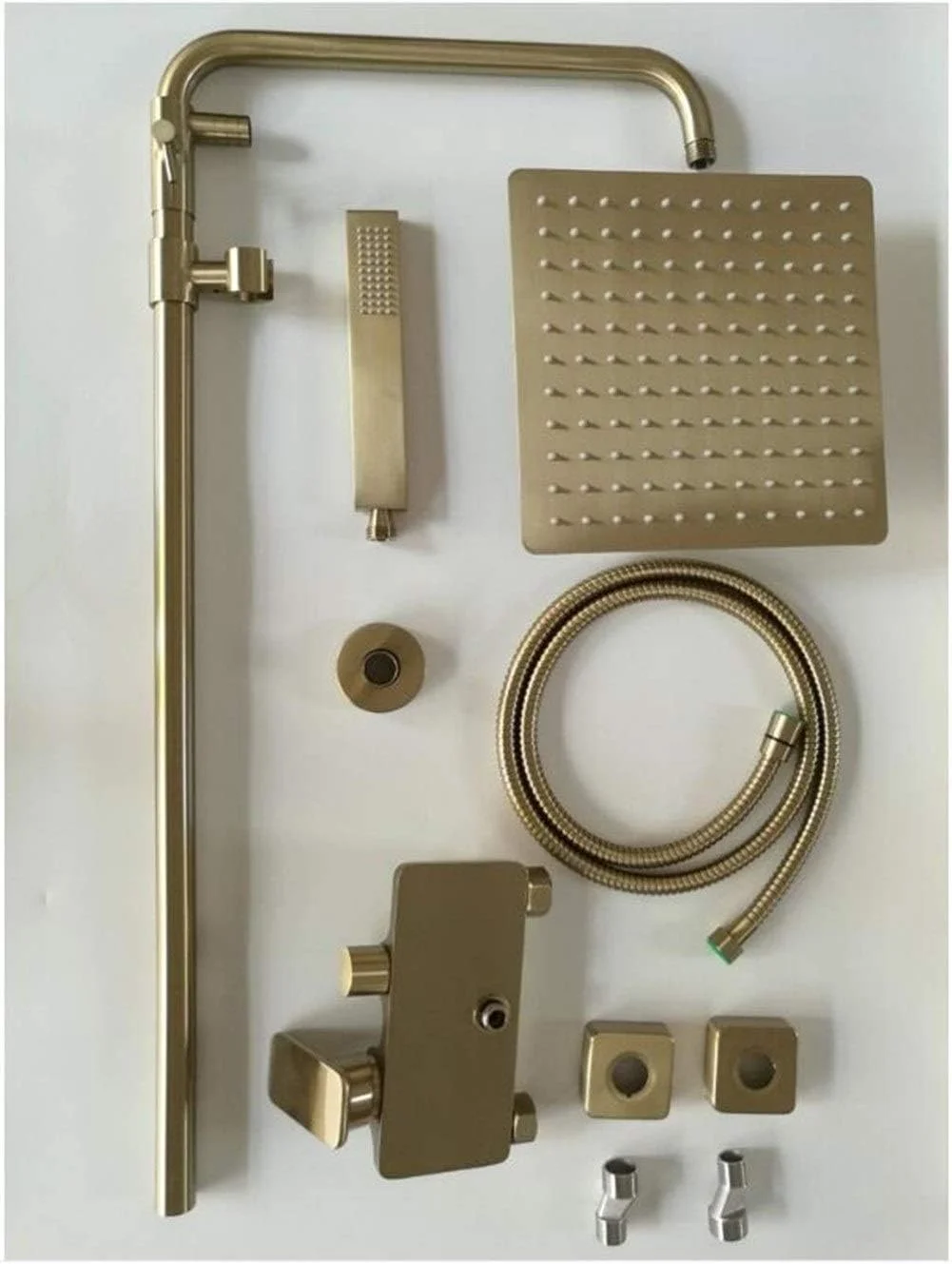 ست دوش دستی TEmkin، سیستم وان توکار، ست دوش حمام طلایی برس خورده، سر دوش های حمام ست دوش دستی TEmkin، سیستم وان توکار، ست دوش حمام طلایی برس خورده، سر دوش های حمام