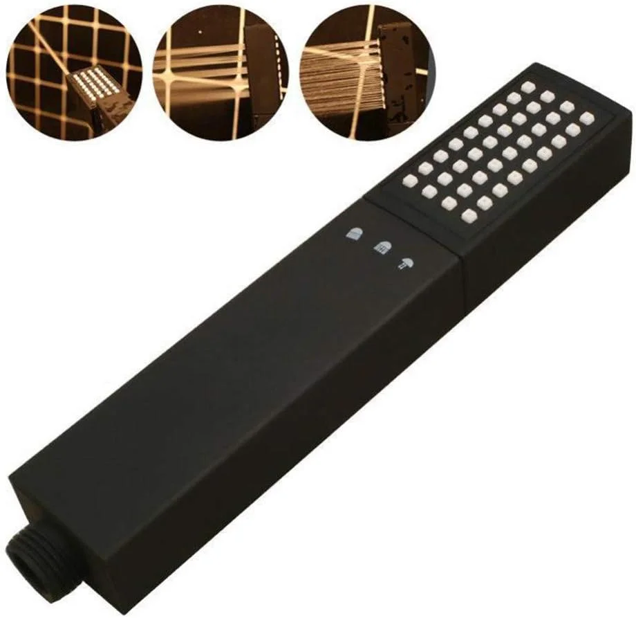 دوش دستی سه طرفه دو طرفه چند منظوره سر دوش صرفه جویی در آب کروم بوستر حمام دوش دستی فشار قوی H