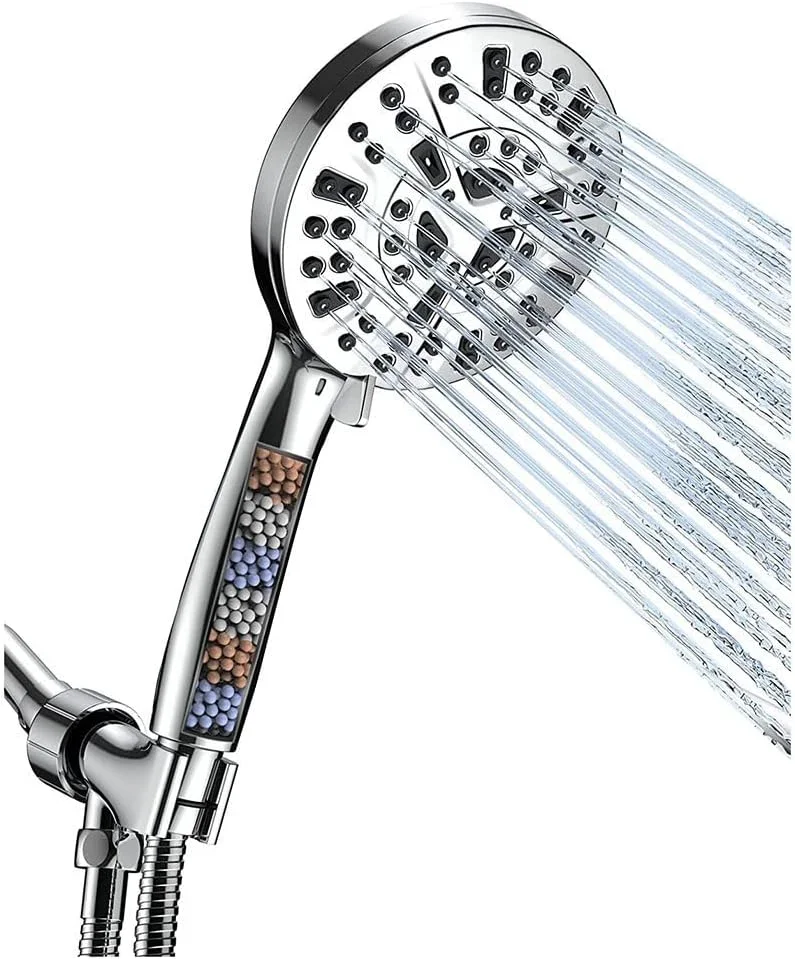 سردوش دستی با فیلتر، سردوش فشار قوی با برس شستشوی وان و کاشی بدون شلنگ 1.5 متری