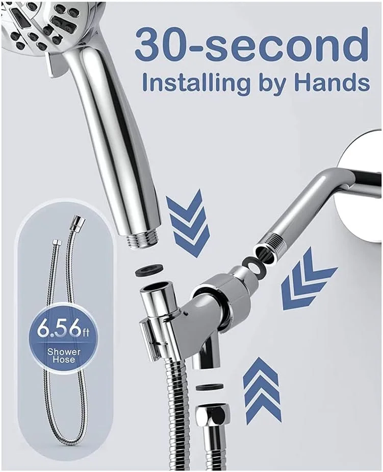 سردوش دستی با فیلتر، سردوش فشار قوی با برس شستشوی وان و کاشی بدون شلنگ 1.5 متری سردوش دستی با فیلتر، سردوش فشار قوی با برس شستشوی وان و کاشی بدون شلنگ 1.5 متری