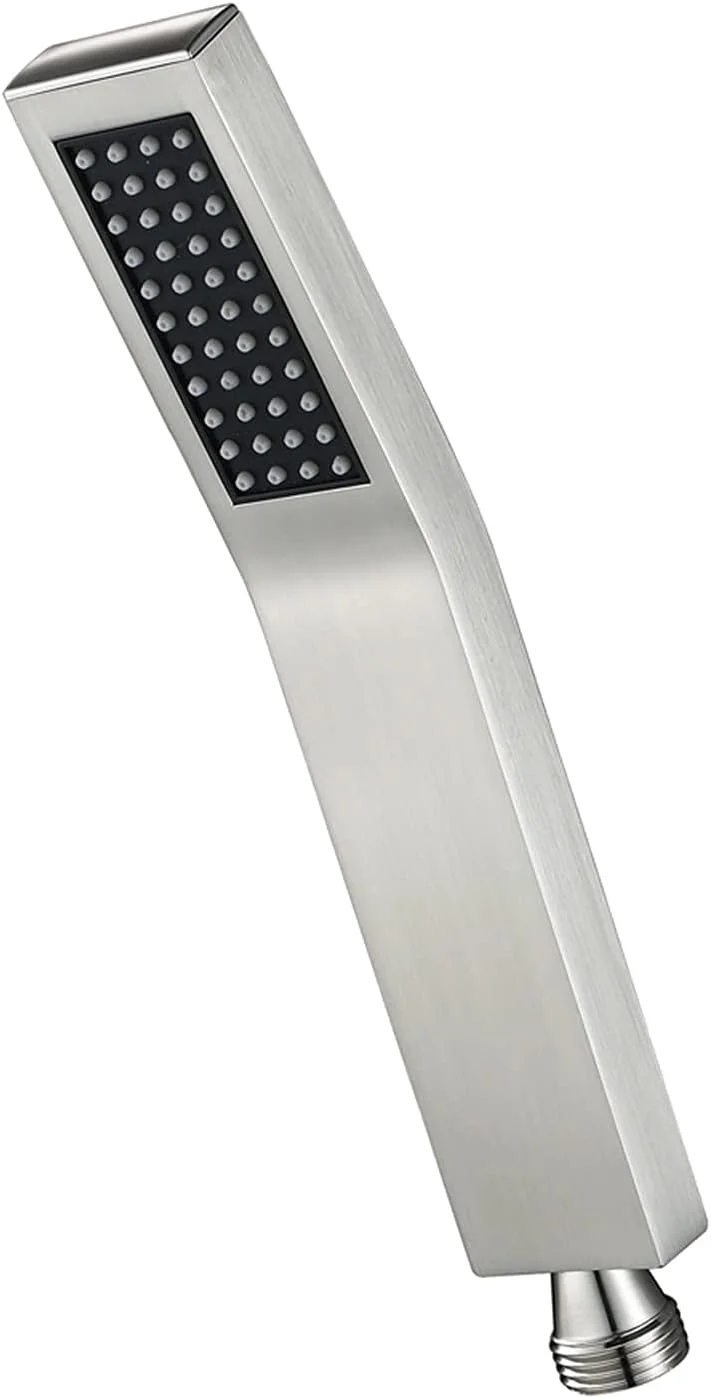 دوش دستی، سردوش دستی تمام مسی تک کاره مربعی برس خورده مناسب برای حمام خانوادگی دوش دستی، سردوش دستی تمام مسی تک کاره مربعی برس خورده مناسب برای حمام خانوادگی