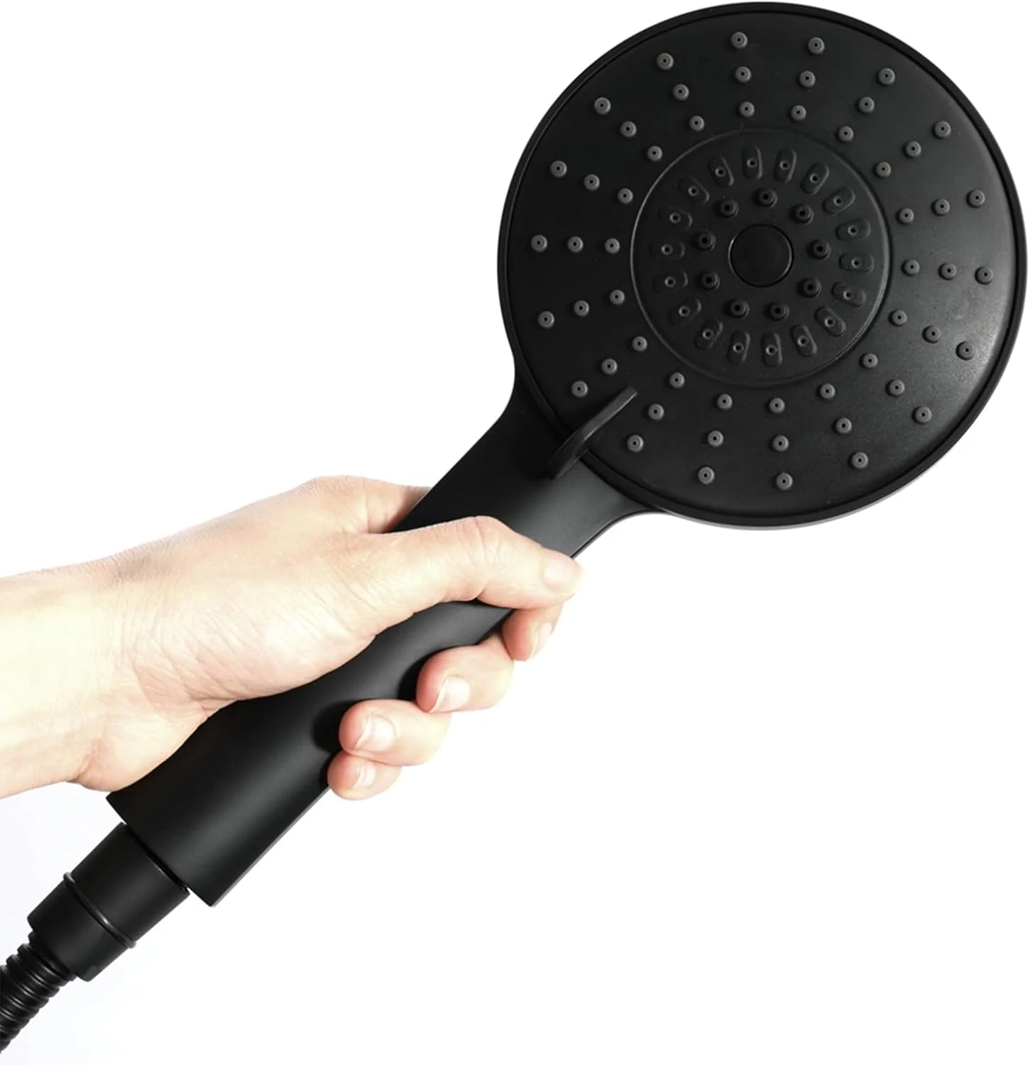 دوش دستی مشکی مات با سه حالت پاشش آب، سر دوش ABS جداشدنی، نصب دیواری، فشار قوی، به همراه شلنگ 150 سانتی متری دوش دستی مشکی مات با سه حالت پاشش آب، سر دوش ABS جداشدنی، نصب دیواری، فشار قوی، به همراه شلنگ 150 سانتی متری