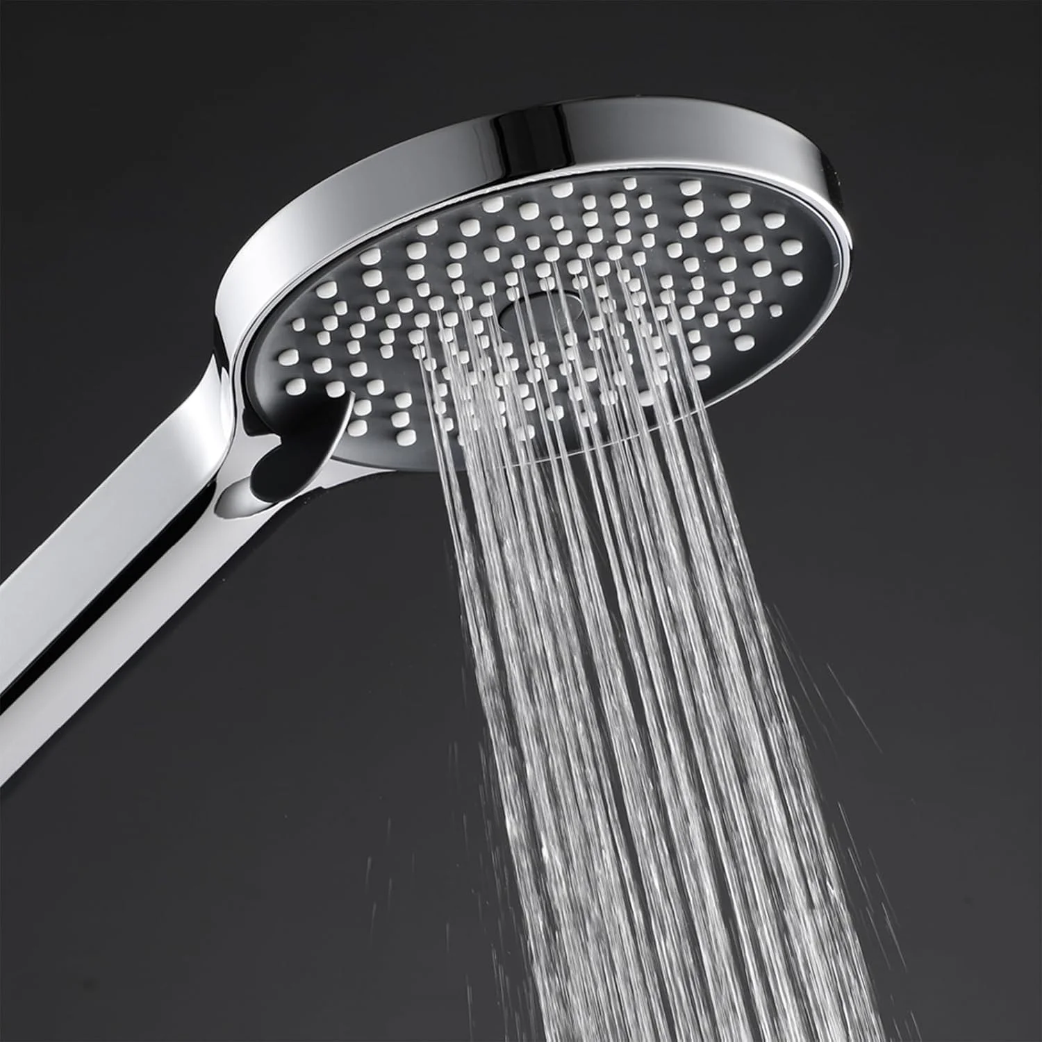 سردوش دستی با سه حالت پاشش، فشار قوی، قابل جدا شدن، نصب دیواری، ABS به همراه شلنگ استیل 150 سانتی متری، روکش کروم سردوش دستی با سه حالت پاشش، فشار قوی، قابل جدا شدن، نصب دیواری، ABS به همراه شلنگ استیل 150 سانتی متری، روکش کروم