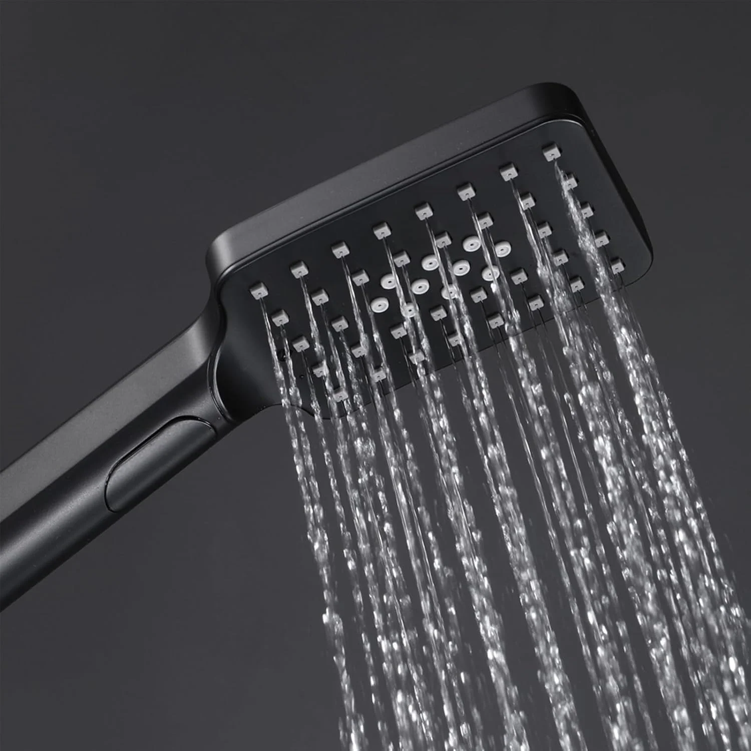 دوش دستی مشکی مات با 3 حالت پاشش آب، سر دوش ABS جداشدنی، نصب دیواری، فشار قوی، به همراه شلنگ 150 سانتیمتری دوش دستی مشکی مات با 3 حالت پاشش آب، سر دوش ABS جداشدنی، نصب دیواری، فشار قوی، به همراه شلنگ 150 سانتیمتری