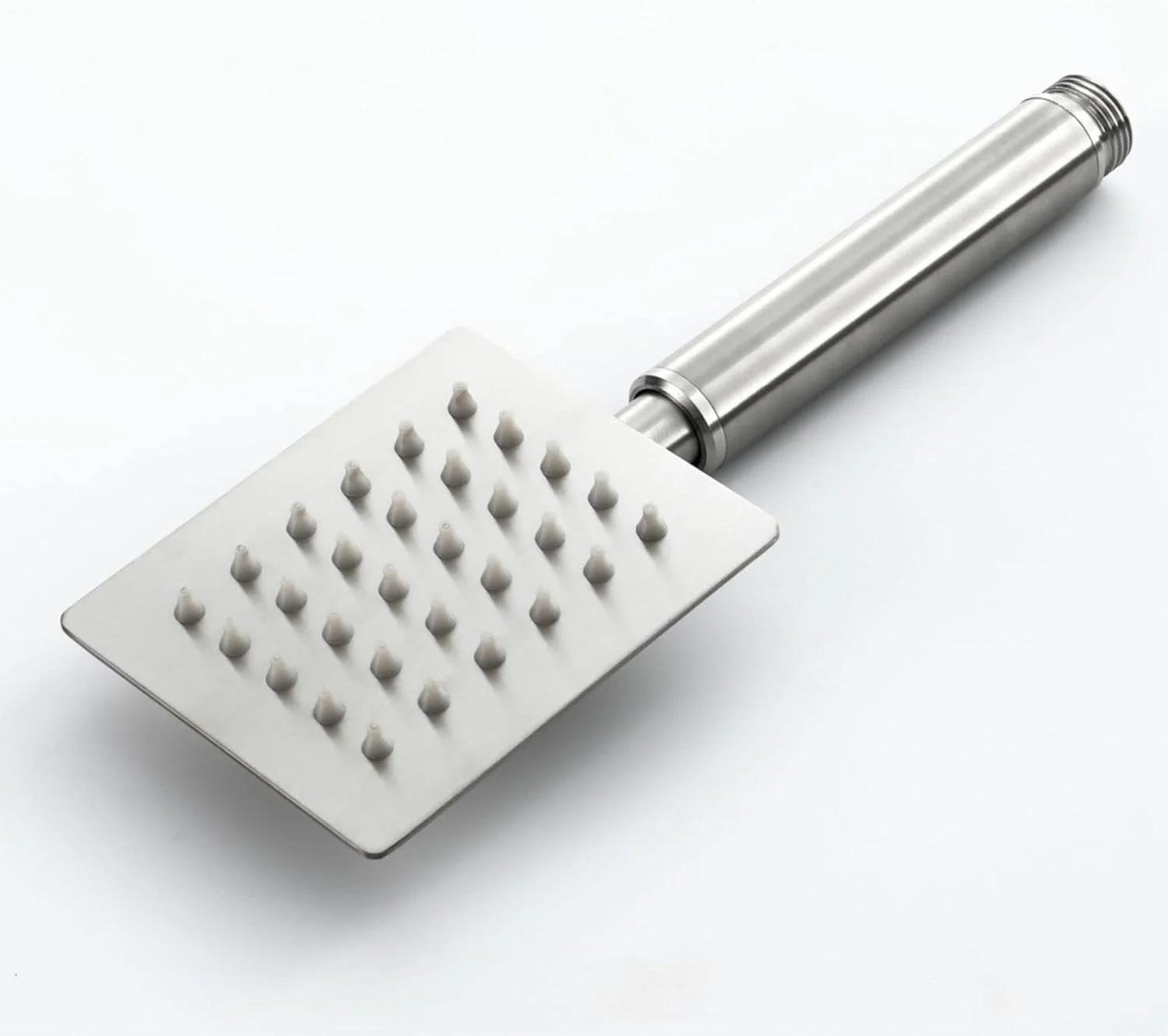 دوش دستی نیکل برس خورده، دوش دستی فشار قوی، دوش دستی ضد رسوب، میله دوش دستی استیل ضد زنگ با نگهدارنده دوش برنجی، شلنگ 1.5 متری