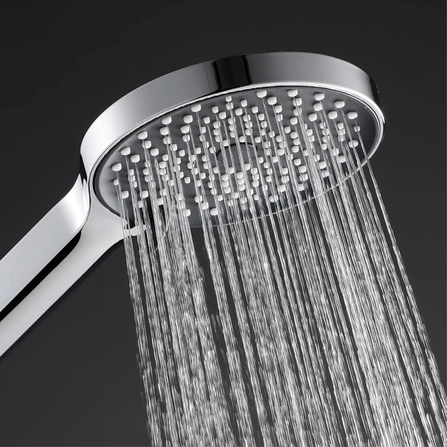 سری دوش دستی با فشار قوی، ضد رسوب، دارای 3 حالت، به همراه نگهدارنده دوش و شلنگ 1.5 متری، مشکی