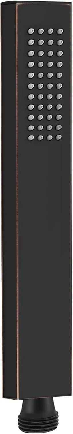 دوش دستی حمام، روکش برنزی روغنی، استیل ضد زنگ SUS304، فشار قوی، نصب دیواری به همراه اتصال دیواری و نگهدارنده دوش و شلنگ انعطاف پذیر 150 سانتی متری دوش دستی حمام، روکش برنزی روغنی، استیل ضد زنگ SUS304، فشار قوی، نصب دیواری به همراه اتصال دیواری و نگهدارنده دوش و شلنگ انعطاف پذیر 150 سانتی متری