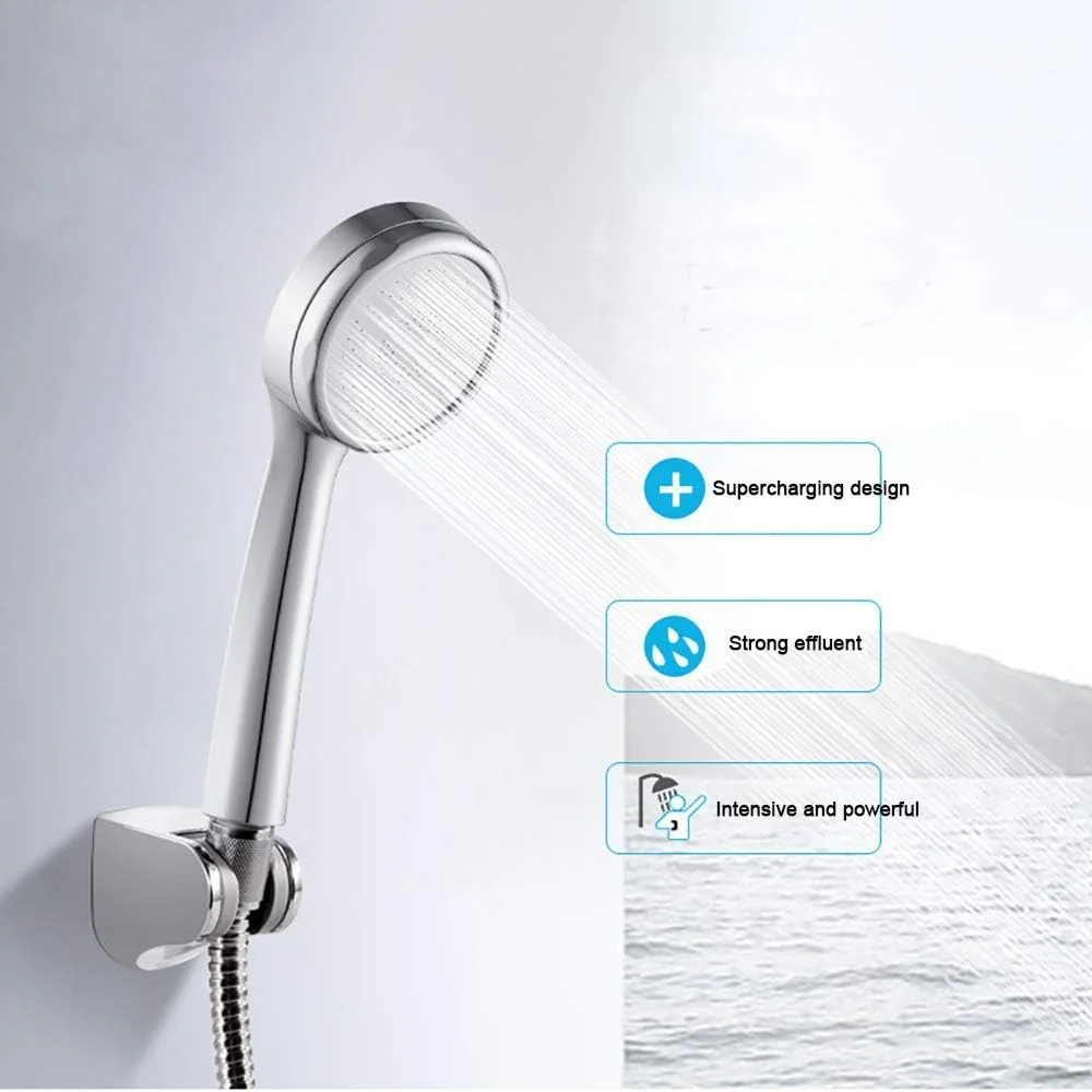 سردوش دستی با فشار قوی، سردوش اسپری جداشدنی، منبع فشار کم با حالت صرفه جویی در آب برای حمام