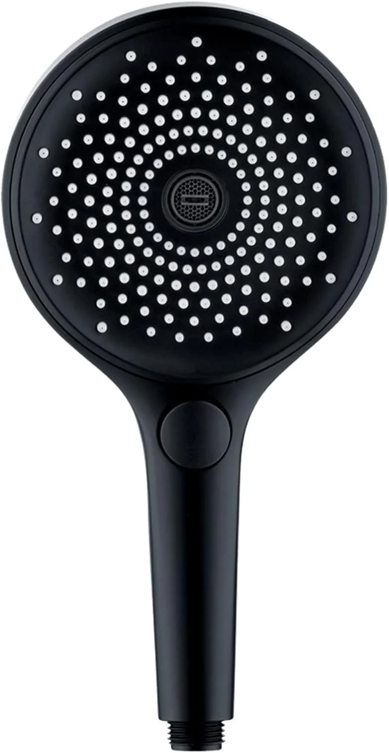 سردوش دستی، سردوش فشار قوی، سردوش جداشدنی با 3 حالت/تنظیمات پاشش به همراه شلنگ استیل 304 کششی و قلاب دوشی مسی، کروم