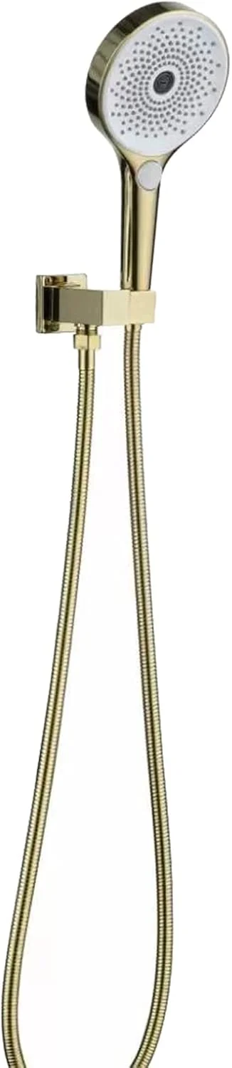 مجموعه سردوش دستی با فشار قوی، سردوش ABS سه حالته با شلنگ 150 سانتی متری و پایه قابل تنظیم - رزگلد مجموعه سردوش دستی با فشار قوی، سردوش ABS سه حالته با شلنگ 150 سانتی متری و پایه قابل تنظیم - رزگلد