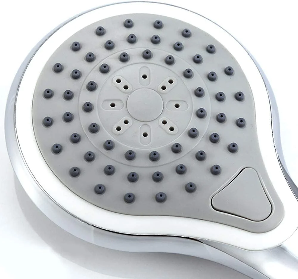 دوش دستی با فشار قوی دارای 3 حالت پاشش، ماساژ و آبگرم، روکش کروم، مدل M دوش دستی با فشار قوی دارای 3 حالت پاشش، ماساژ و آبگرم، روکش کروم، مدل M