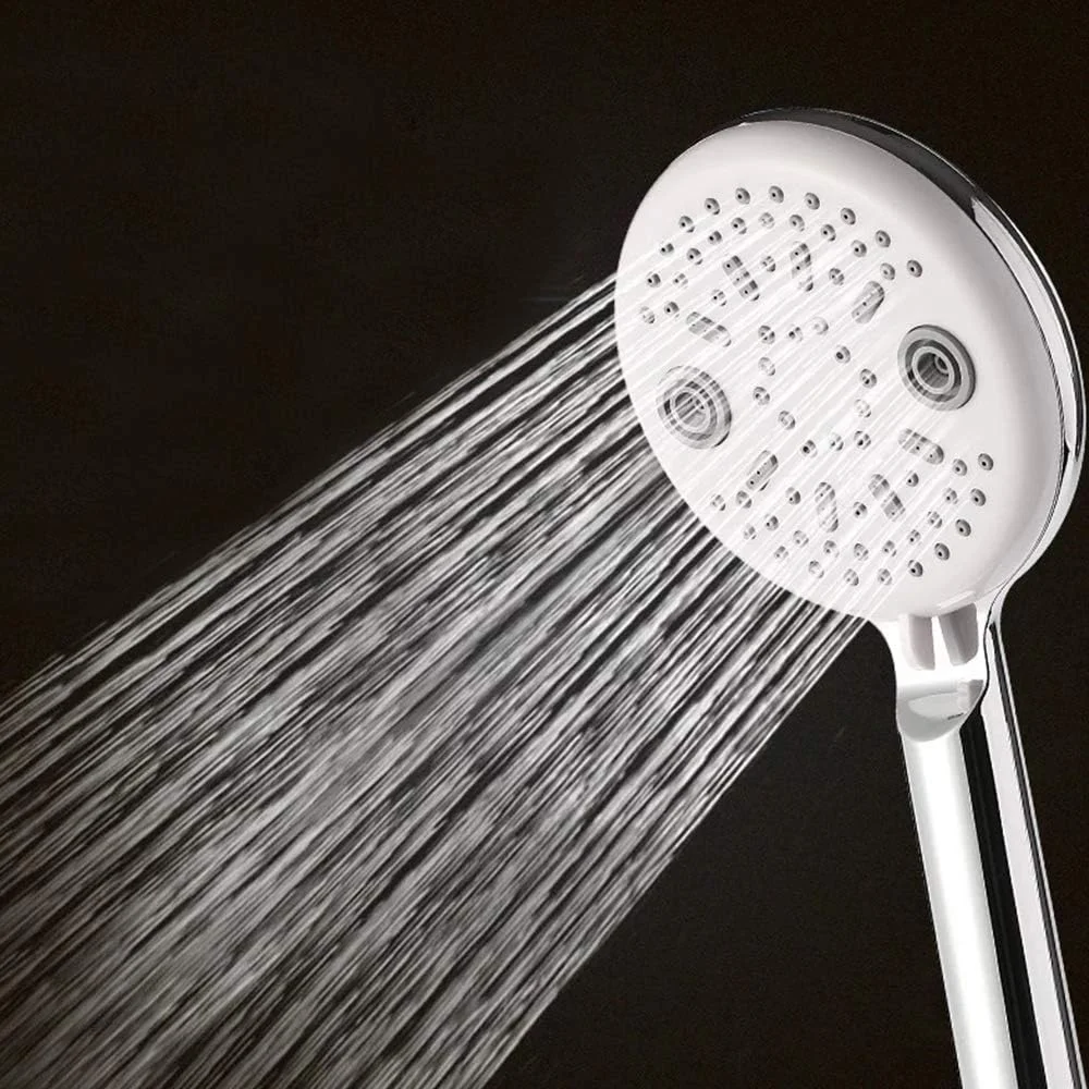 سردوش دستی با فشار قوی، 5 حالت پاشش، ماساژ آبگرم، سردوش دستی جداشدنی با روکش کروم سردوش دستی با فشار قوی، 5 حالت پاشش، ماساژ آبگرم، سردوش دستی جداشدنی با روکش کروم