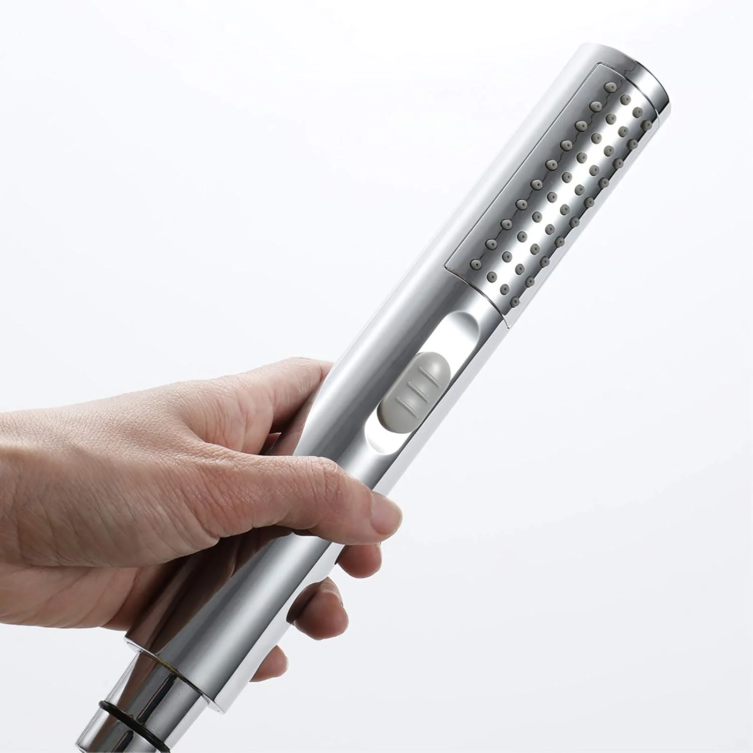 دوش دستی با فشار قوی ABS با 2 حالت اسپری، اسپری دوش دستی جهانی با شلنگ دوش استیل ضد زنگ 59 اینچی و نگهدارنده