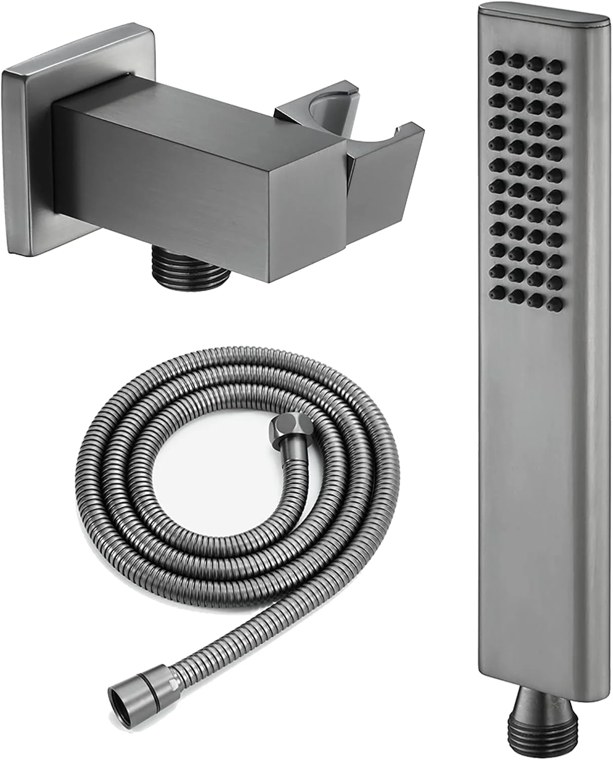 مجموعه سردوش دستی، سردوش های دستی فشار قوی، سردوش برنجی، سردوش جهانی با جریان بالا، آبپاش سردوش دستی با شلنگ 1.5 متری و پایه سردوش مدل B