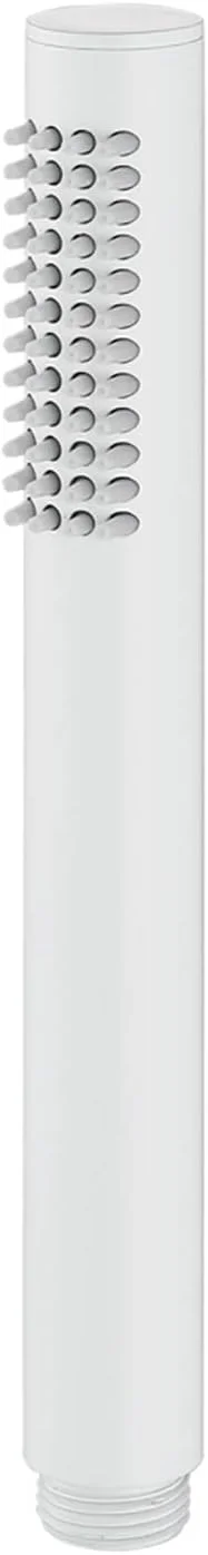 سردوش دستی با فشار قوی، پاشش بارانی، برنجی، یونیورسال، سفید، اتصال G1/2 اینچ، مناسب حمام