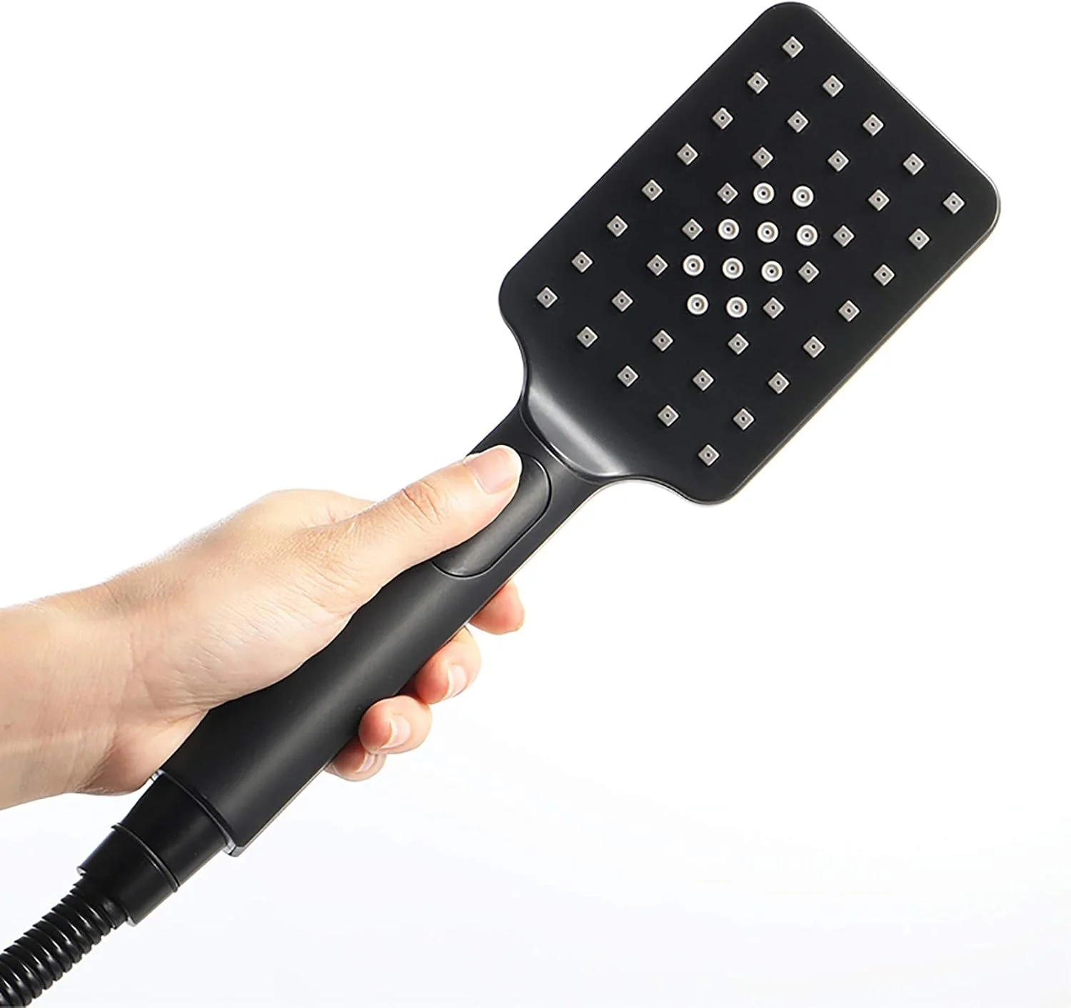 ست دوش دستی مشکی با فشار قوی، اسپری دوش دستی 3 حالته، ست سردوش ABS جهانی با شلنگ دوش استیل ضد زنگ ست دوش دستی مشکی با فشار قوی، اسپری دوش دستی 3 حالته، ست سردوش ABS جهانی با شلنگ دوش استیل ضد زنگ