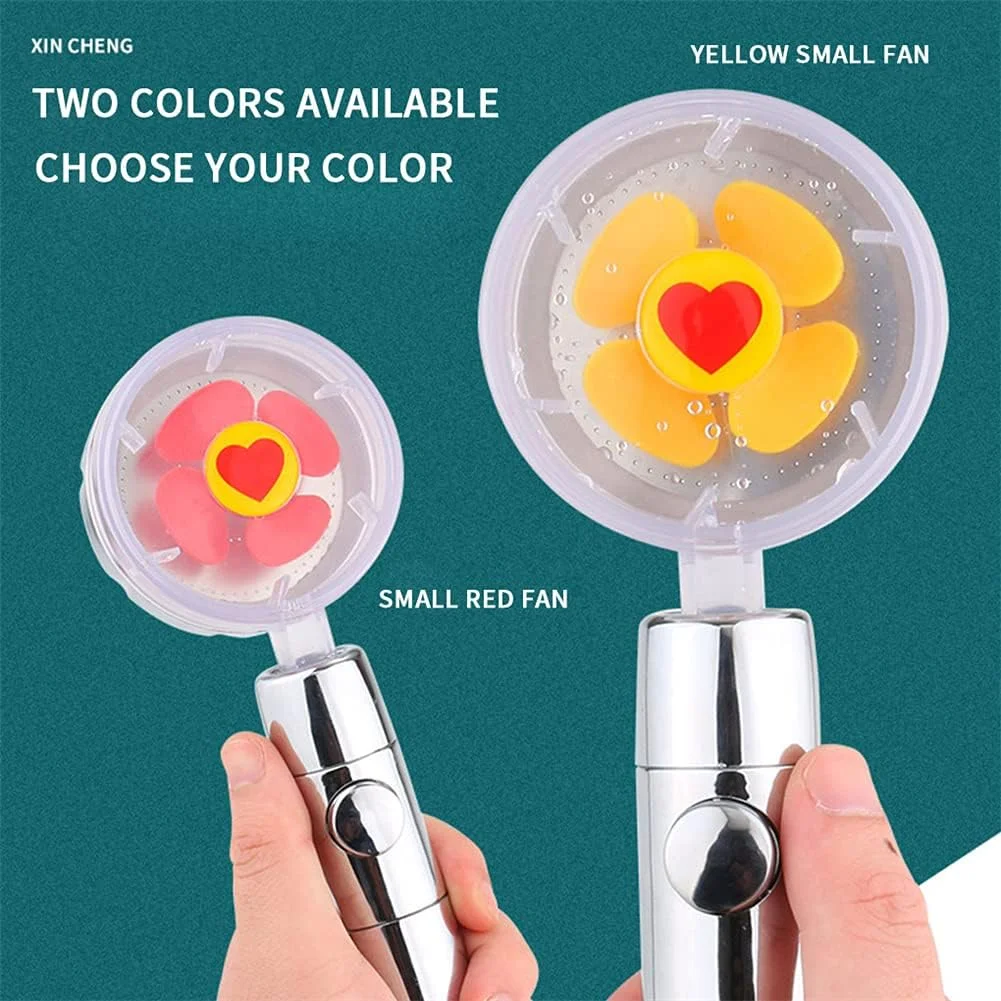 سردوش دستی بارانی با قابلیت چرخش 360 درجه، سردوش اسپری صرفه جویی در آب با فشار بالا، سردوش دستی حمام، قرمز