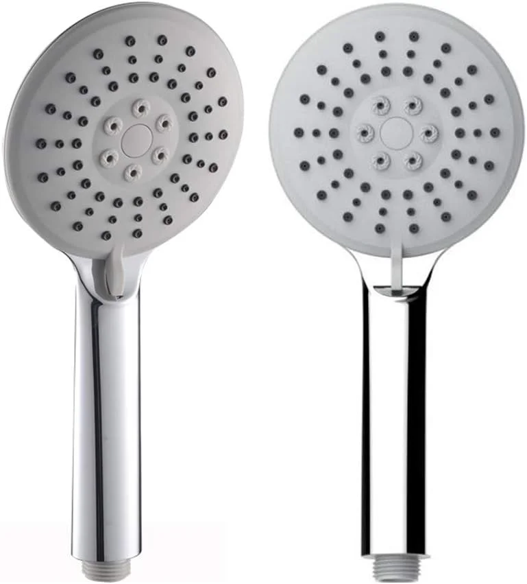 سردوش دستی با 3 حالت پاشش، ماساژ و آب‌درمانی، سردوش دستی جداشدنی با روکش کروم