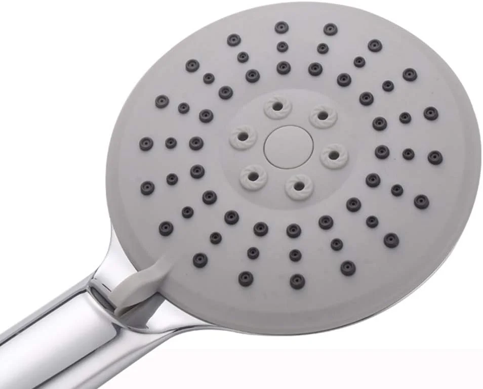 سردوش دستی با 3 حالت پاشش، ماساژ و آب‌درمانی، سردوش دستی جداشدنی با روکش کروم