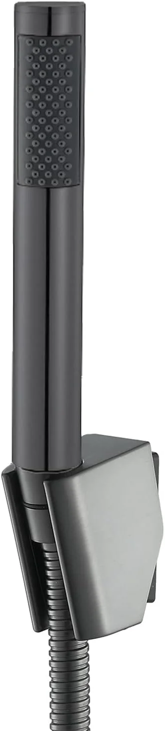 سردوش دستی با شلنگ و نگهدارنده زاویه قابل تنظیم، سردوش دستی مدرن با فشار آب بالا و صرفه جویی در آب، کیت سردوش کروم