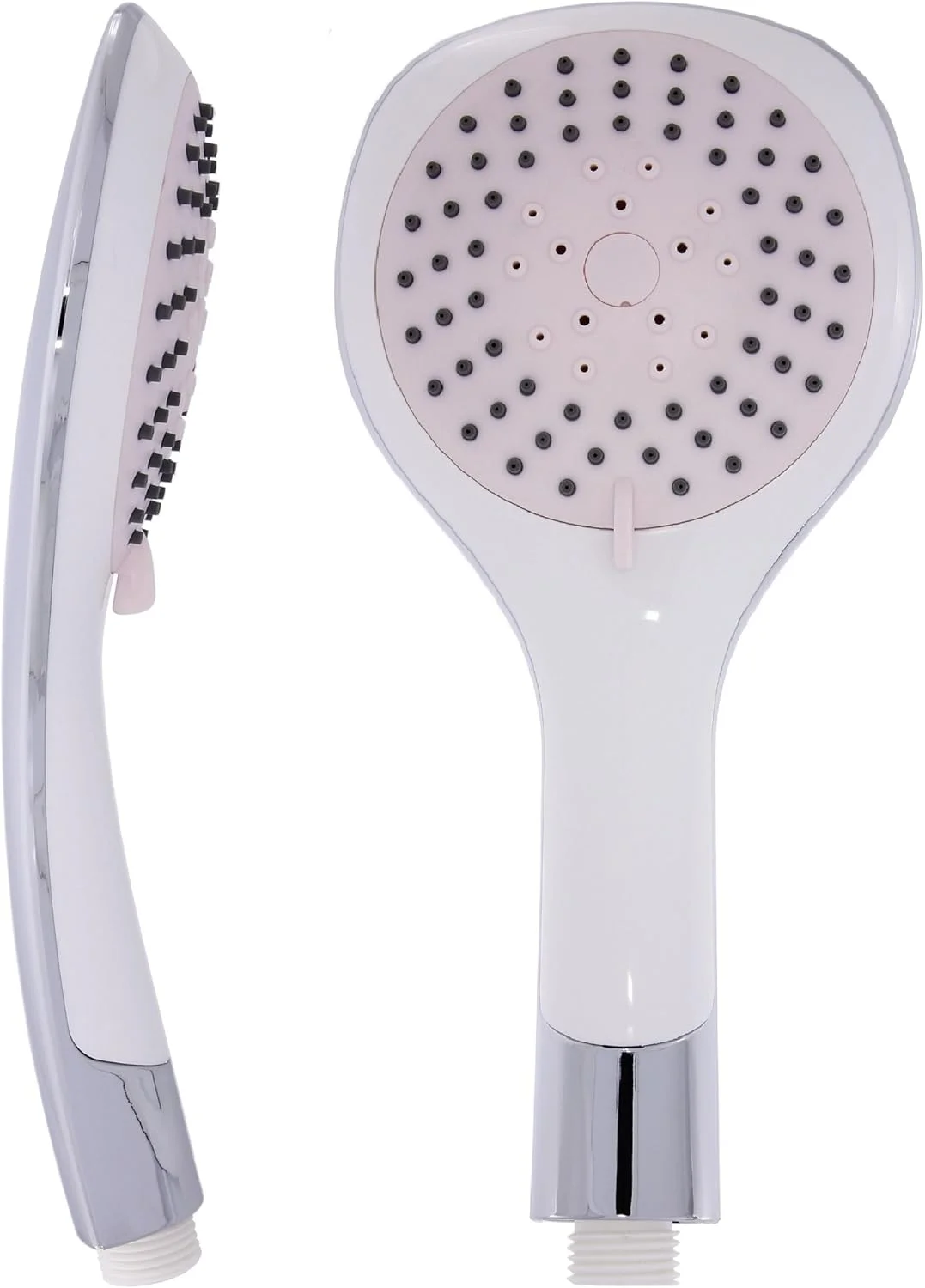 سردوش دستی با 5 حالت پاشش و ضد رسوب - صورتی