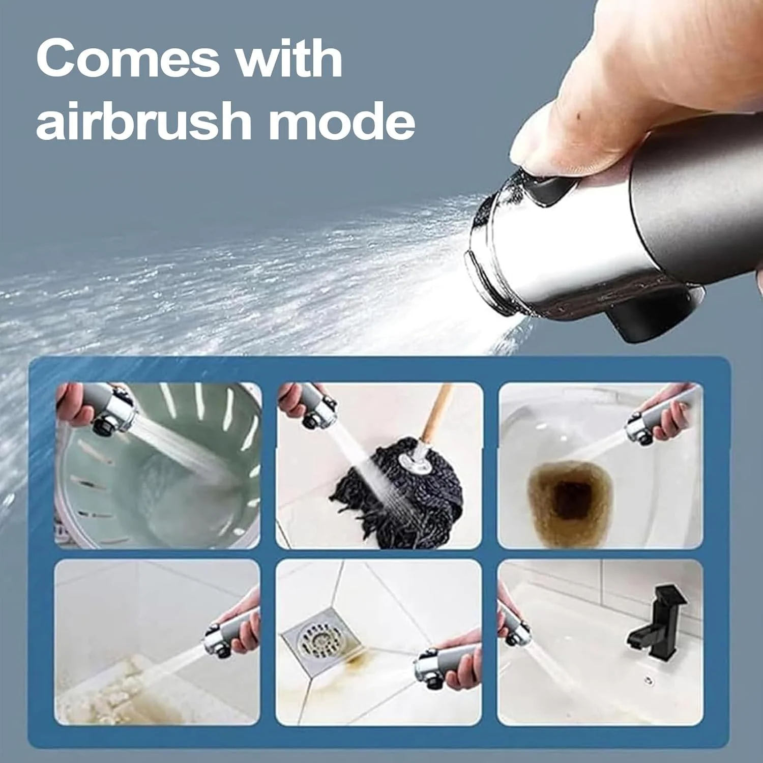 سری دوش دستی با فشار قوی - سری دوش چند منظوره قابل تنظیم برای خوابگاه، هتل، خانه و آپارتمان سری دوش دستی با فشار قوی - سری دوش چند منظوره قابل تنظیم برای خوابگاه، هتل، خانه و آپارتمان