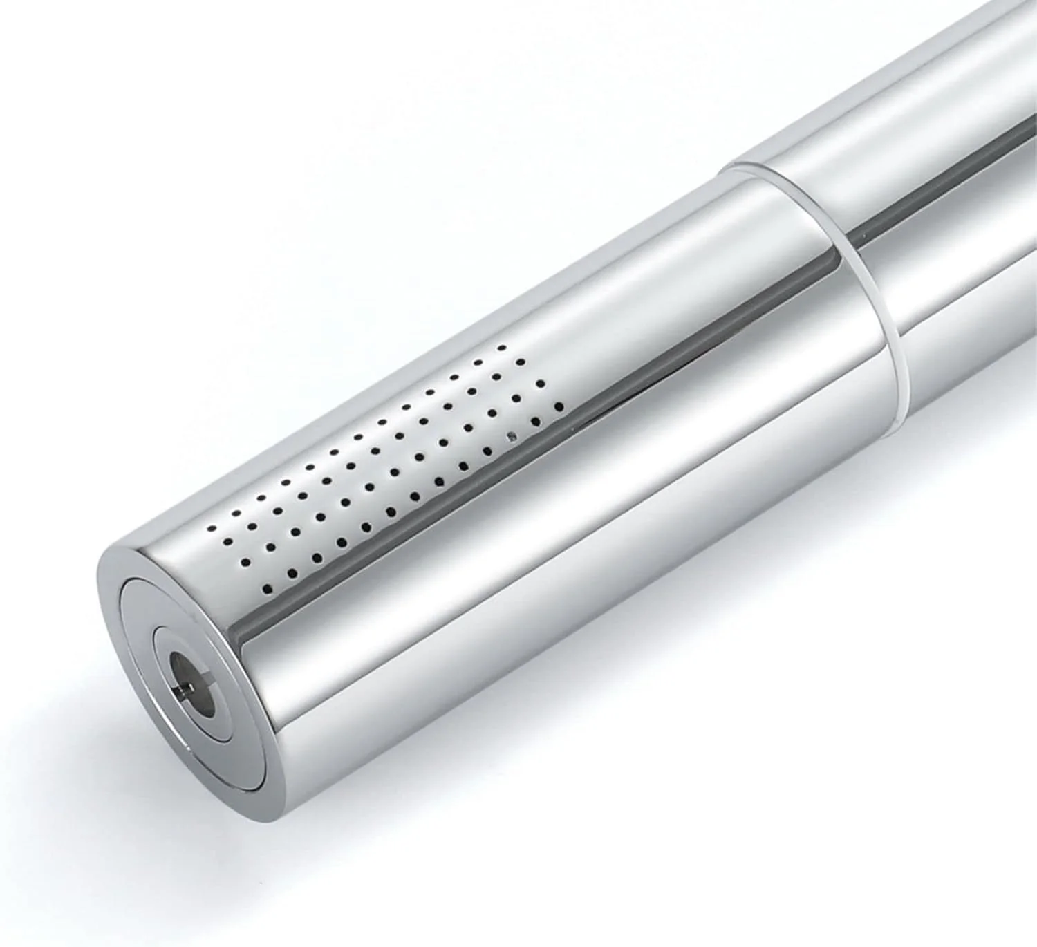 سردوش دستی با فشار قوی و صرفه جویی در آب، دارای 2 حالت، ساخته شده از برنج به همراه پایه نگهدارنده و شلنگ 1.5 متری، مشکی