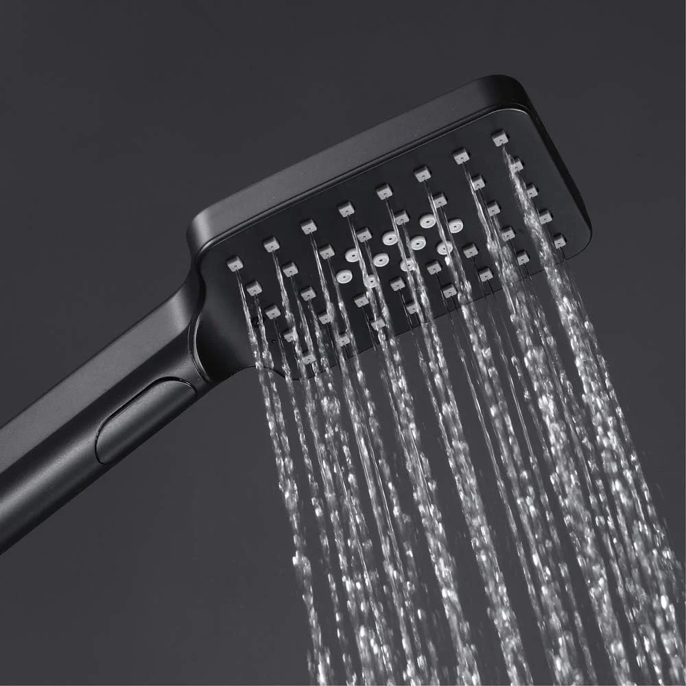 سردوش دستی ایکس، ست سردوش دستی دیواری مشکی، ست سردوش ABS با شلنگ استیل 1.5 متری