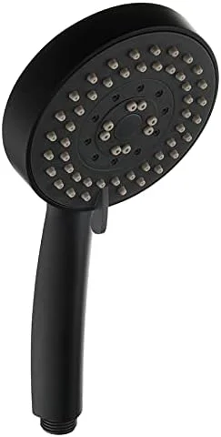 سردوش دستی با فشار قوی ABS، سردوش دستی صرفه جویی در آب با 5 عملکرد، طلایی برس خورده