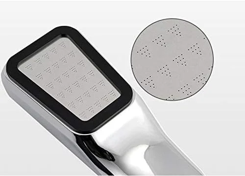 دوش دستی ABS با سوراخ های متعدد، ست سر دوش بارانی فشار قوی به همراه پایه و شلنگ، نازل دوش صرفه جویی در آب