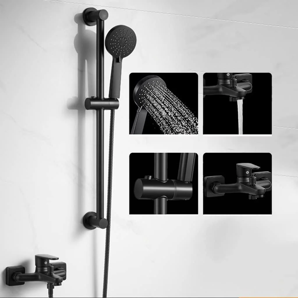 سردوش دستی، سردوش فشار قوی 3 حالته، ست سردوش دستی با جریان بالا به همراه شلنگ، شیر برنجی و میله بالابر