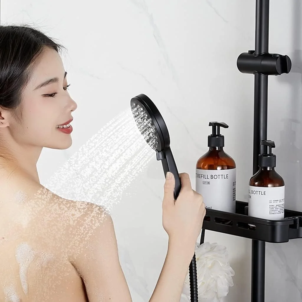 سردوش دستی، سردوش فشار قوی 3 حالته، ست سردوش دستی با جریان بالا به همراه شلنگ، شیر برنجی و میله بالابر