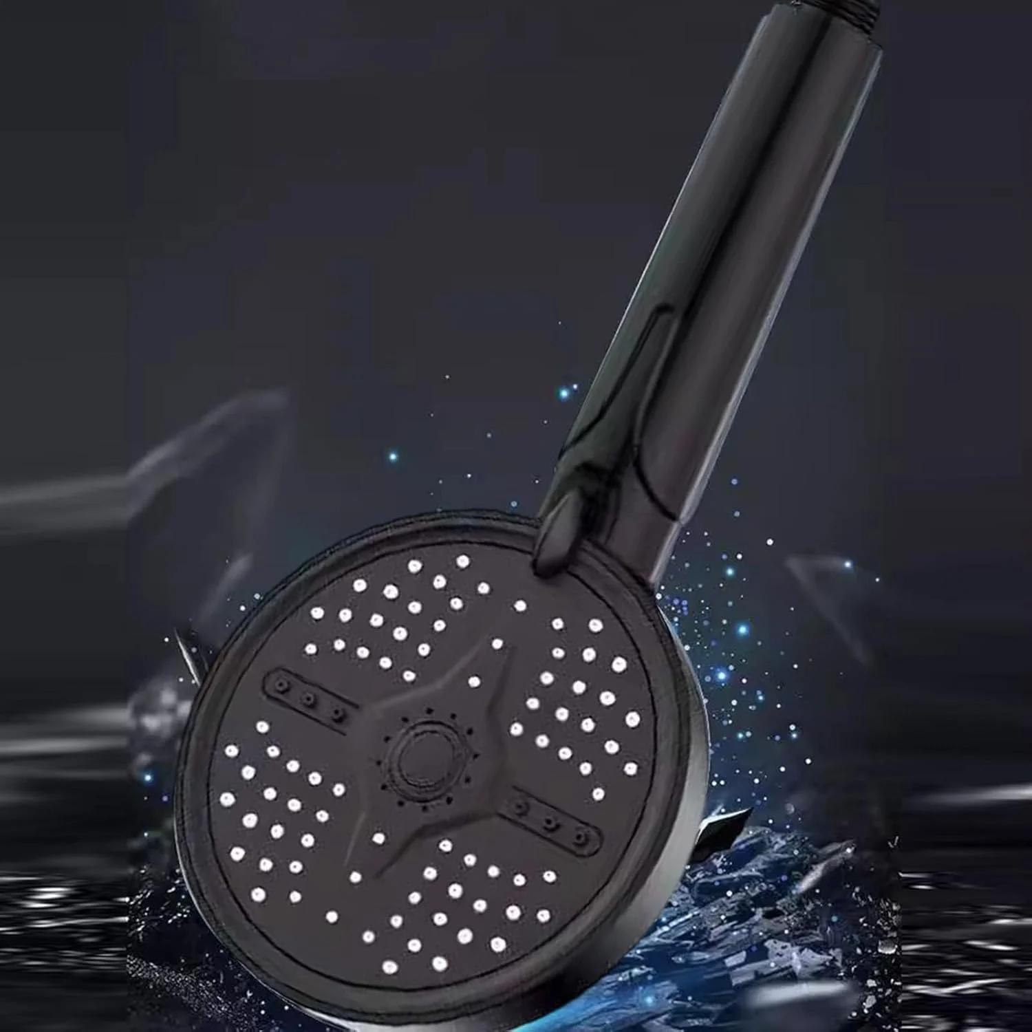 سردوش دستی | سردوش فشاری با اسپری دستی - اسپری آب بارانی 5 حالته، لوازم جانبی حمام برای شستشو، نظافت، خوابگاه، منزل، هتل، کودکان، بزرگسالان، حیوانات خانگی