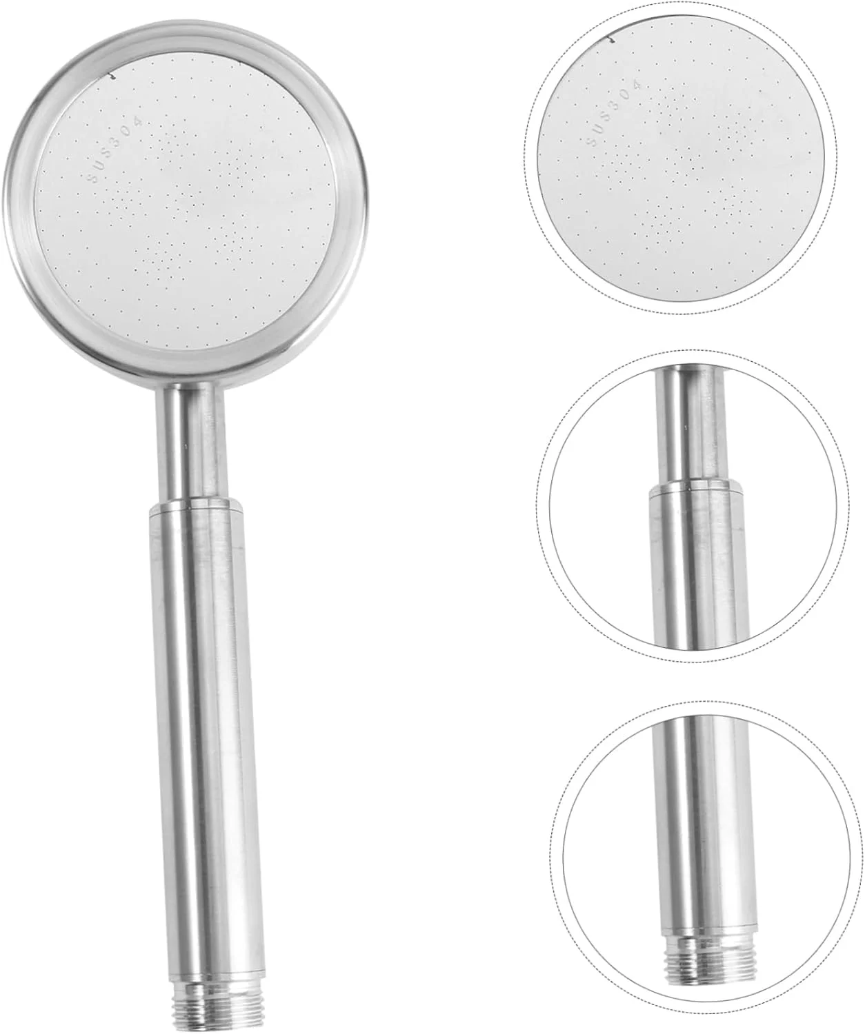 سردوش حمام Xspring، سردوشی دستی با شلنگ 1.5 متری، سردوش جداشدنی با 5 حالت، تصفیه کننده آب و صرفه جویی در مصرف آب با فشار بالا برای حمام