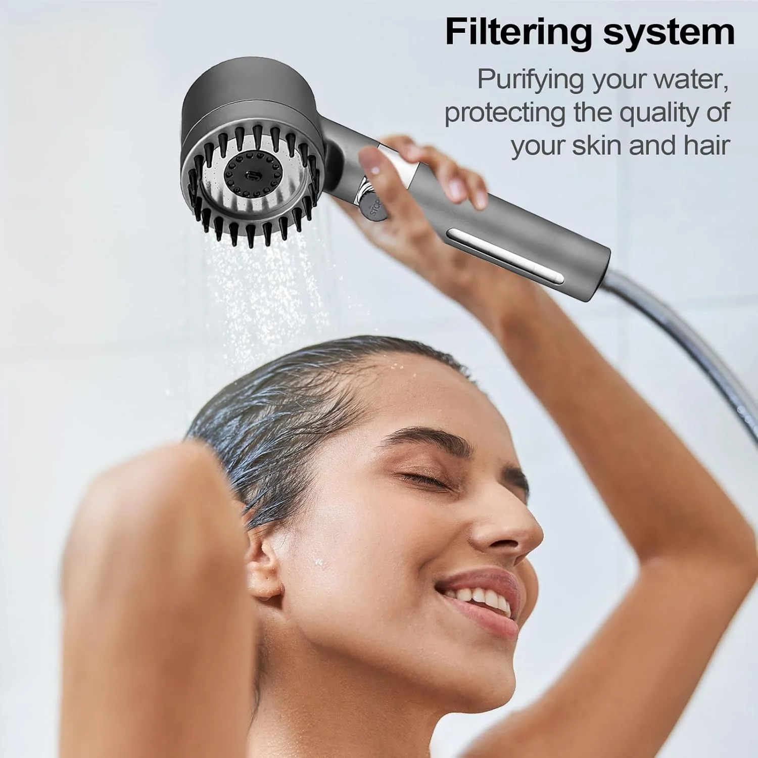 سردوش دستی | سردوش فیلتردار یون دراپس، اسپری چند منظوره سردوش برای حمام، منزل، آپارتمان، خوابگاه سردوش دستی | سردوش فیلتردار یون دراپس، اسپری چند منظوره سردوش برای حمام، منزل، آپارتمان، خوابگاه