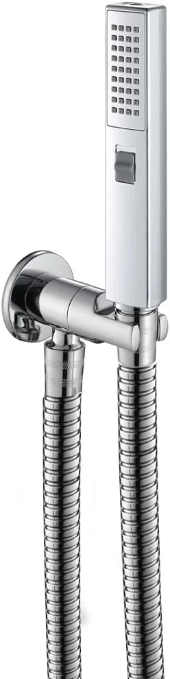 مجموعه سردوش دستی کروم، سردوش دستی برنجی فشار قوی با 2 حالت پاشش به همراه شلنگ دوش استیل ضد زنگ 304 به طول 1.5 متر - مدل A مجموعه سردوش دستی کروم، سردوش دستی برنجی فشار قوی با 2 حالت پاشش به همراه شلنگ دوش استیل ضد زنگ 304 به طول 1.5 متر - مدل A