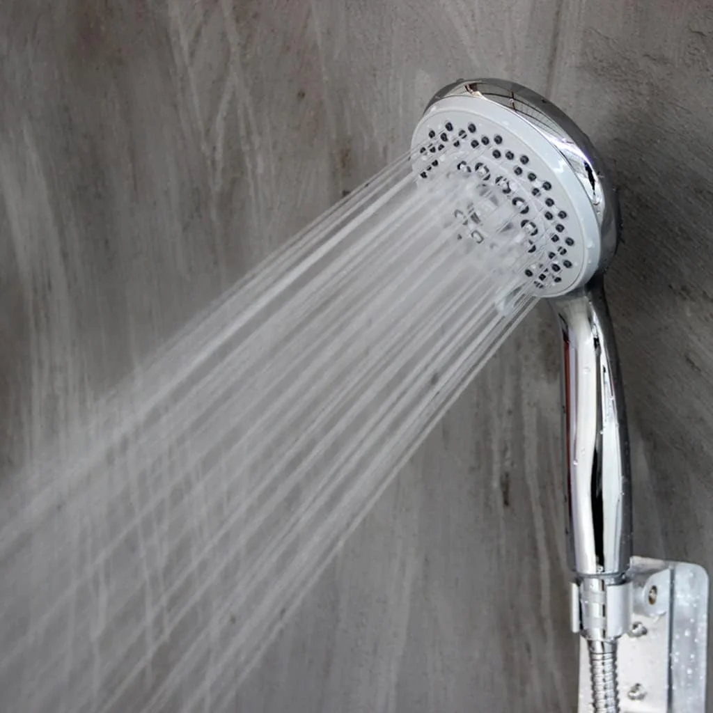 سردوش دستی با 5 حالت تنظیم، دوش بارانی ترکیبی، سردوش فشار قوی با شلنگ دوش 78 اینچی، با روکش کروم سردوش دستی با 5 حالت تنظیم، دوش بارانی ترکیبی، سردوش فشار قوی با شلنگ دوش 78 اینچی، با روکش کروم