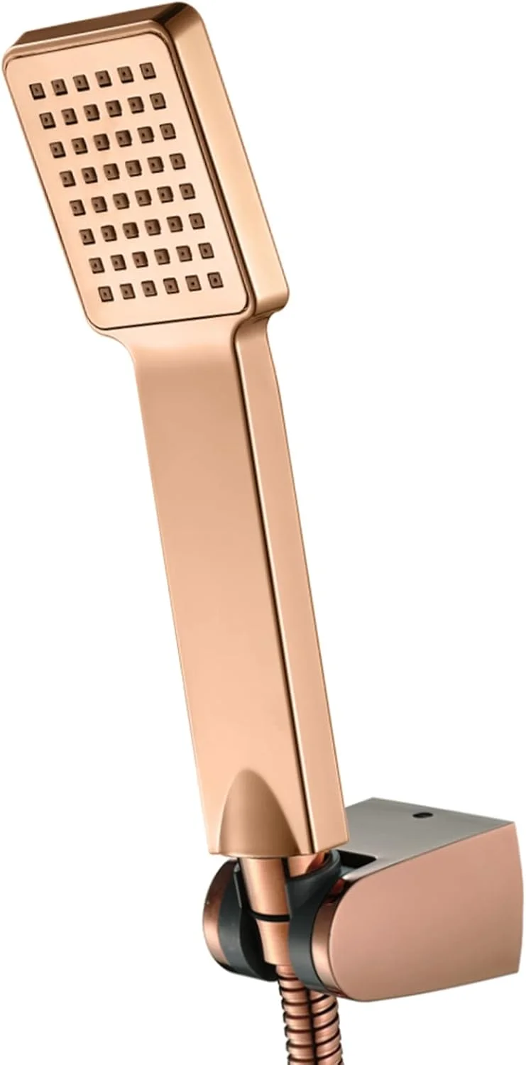 ست سردوش دستی با فشار بالا، شامل شلنگ استیل 304 بسیار بلند و پایه بازویی قابل تنظیم، مناسب حمام، مدل Type1