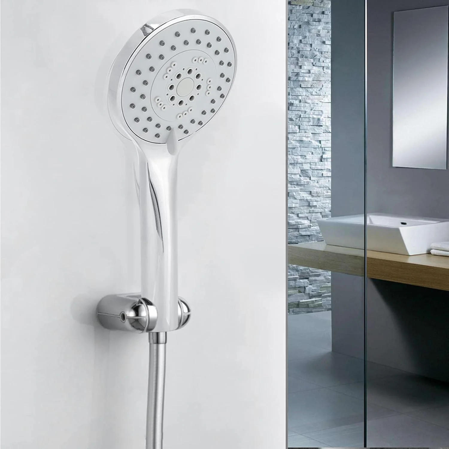 سردوش دستی، اسپری سردوش دستی، نازل دوش، سر دوش حمام، سردوش دستی 5 حالته G1/2 اینچ، لوازم جانبی حمام