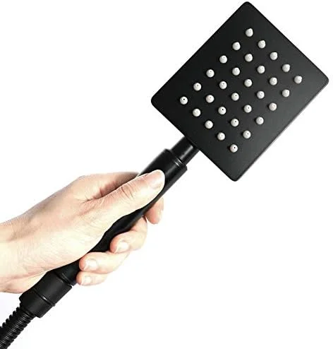 سردوش دستی مشکی جدید، سردوش حمام دستی، سردوش مربع مشکی سردوش دستی مشکی جدید، سردوش حمام دستی، سردوش مربع مشکی