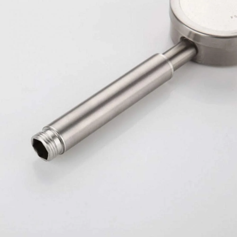 دوش دستی استیل 304، تقویت کننده فشار آب حمام، سر دوش صرفه جویی در مصرف آب، اسپری عایق فنی، بارش بارانی