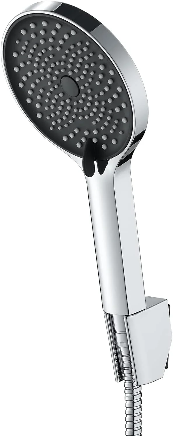 ست دوش دستی، سر دوش دستی ABS جهانی با 3 حالت، سر دوش با شلنگ 1.5 متری، اسپری دوش دستی فشار قوی با دوش قابل تنظیم B