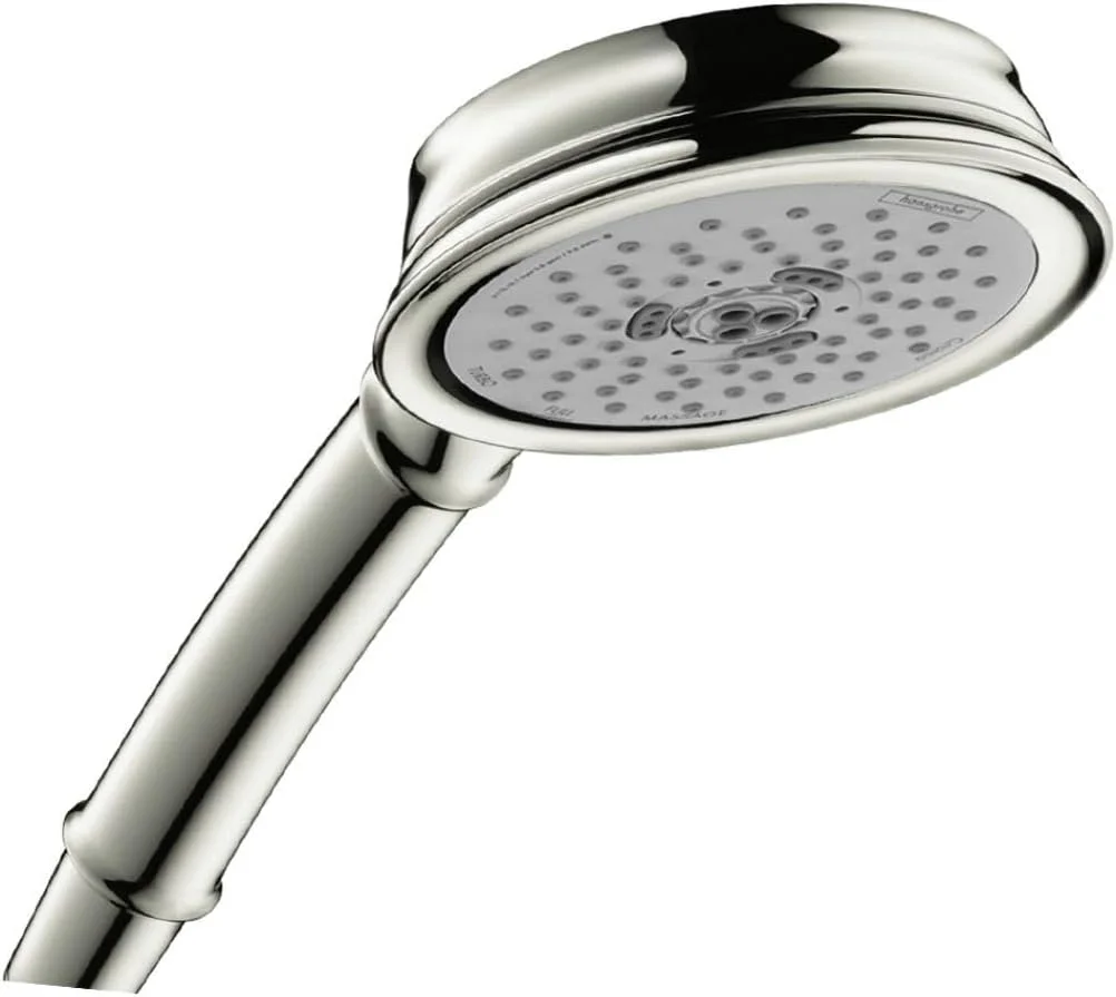 دوش دستی هانسگروهه کروما 100 کلاسیک 3 حالته، 9.5 لیتر در دقیقه