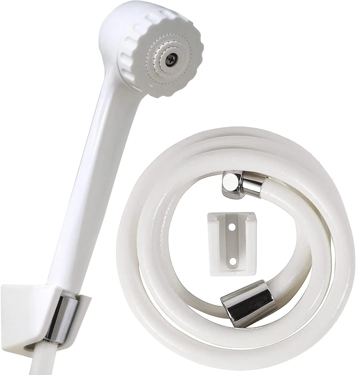 سردوش دستی مدرن HealthSmart با شلنگ 1.8 متری، جداشدنی، پرداخت نشده