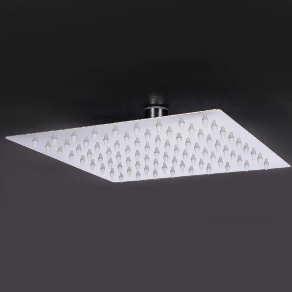 سردوش حمام دستی، سردوش مربعی استیل ضد زنگ، سردوش بارانی قدرتمند، ابزار اسپری بالایی برای حمام