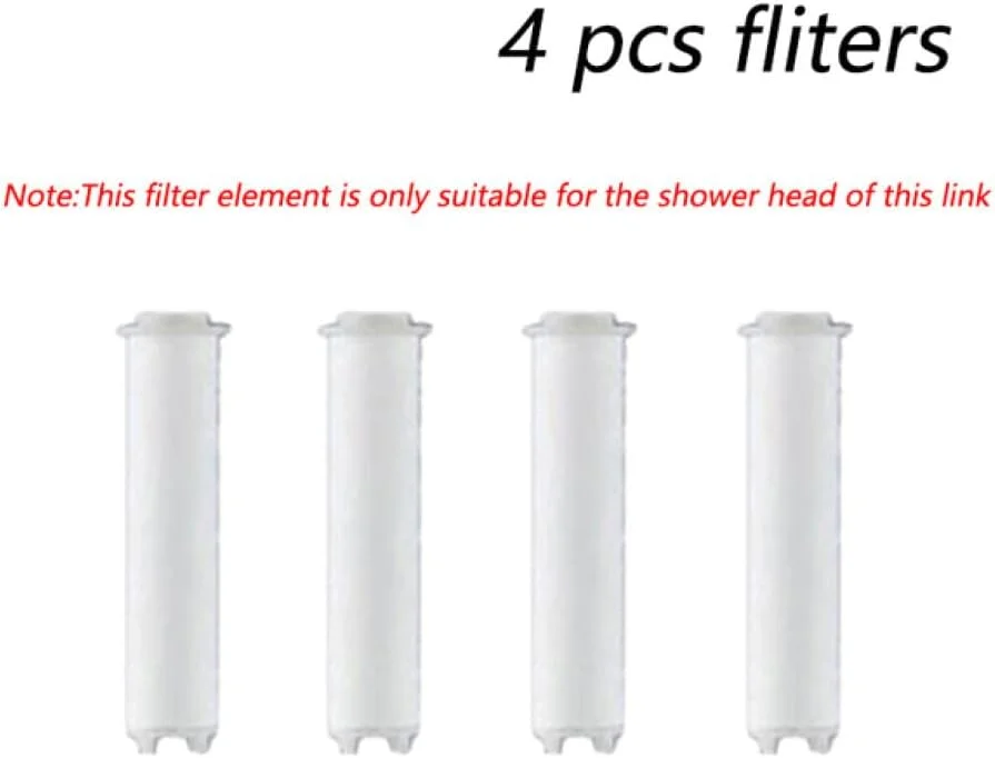 سردوش فیلتردار فشار قوی با 10 حالت مختلف، دکمه توقف آب، مناسب حمام، سردوش دستی قابل حمل به همراه 4 عدد فیلتر