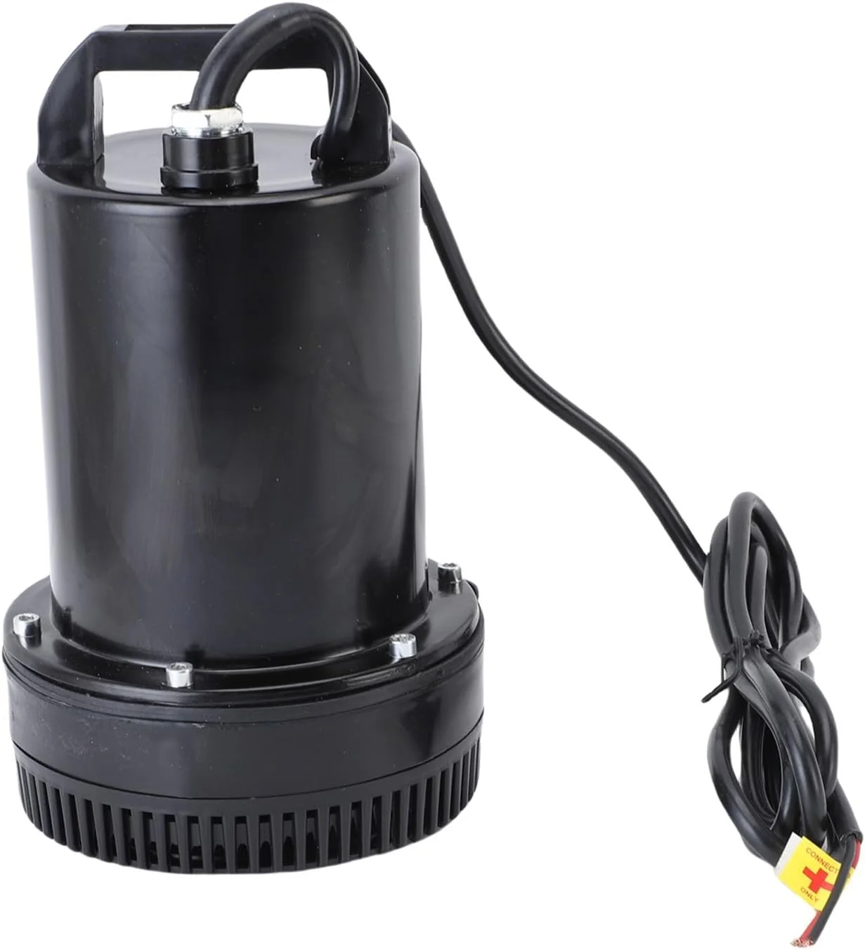 پمپ شناور جریان مستقیم کیکومی 220 وات، ارتفاع 8 متر، قطر 2.5 سانتی متر، استیل ضد زنگ، مناسب آبیاری باغات و مزارع، مشکی