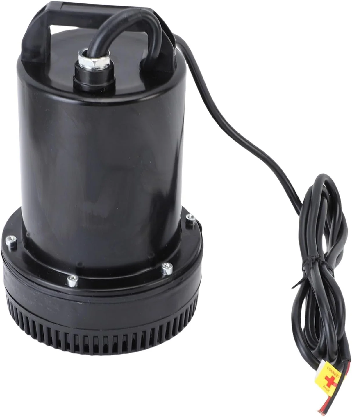 پمپ شناور جریان مستقیم کیکومی 220 وات، ارتفاع 8 متر، قطر 2.5 سانتی متر، استیل ضد زنگ، مناسب آبیاری باغات و مزارع، مشکی