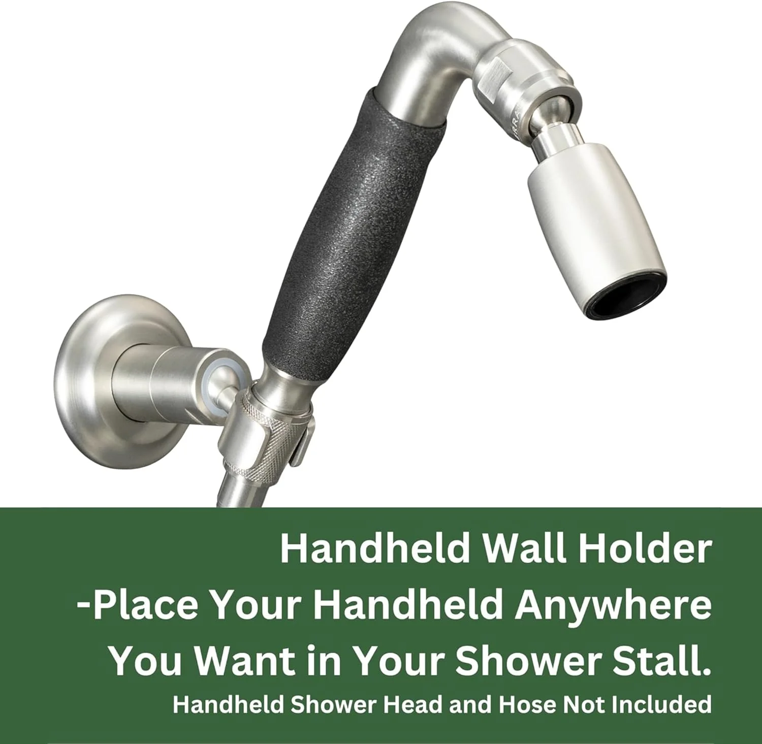 نگهدارنده دوش دستی دیواری یونیورسال تمام فلزی های سیرا. پرداخت نیکل